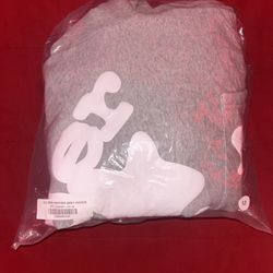 Sp5der Hoodie, Size M grey