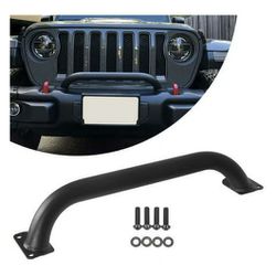 Kojem Protective Grille Winch Guard for Jeep Wrangler 2018- 2021 JL JT Gladiator Replacement for Part# (contact info removed)1
