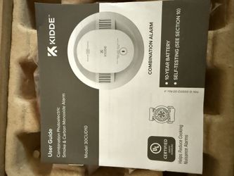 Kidde Smoke And Carbon Monoxide Detector