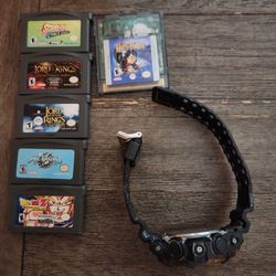 Gameboy Games and G-Shock Watch