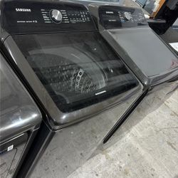 Samsung Topload Washer And Gas Dryer 