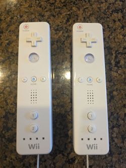 Wii remotes