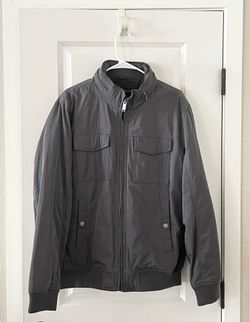 Dockers Men's Quilted Lined Flight Bomber Jacket Size L