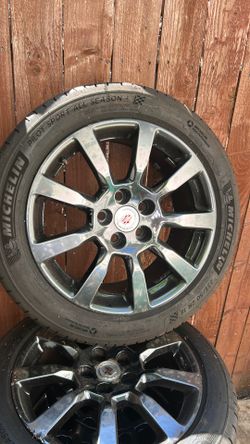 2008 Cadillac wheels black chrome