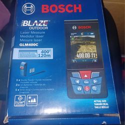 Bosch GLM400C Blaze Outdoor 400' Laser Measure