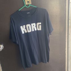 Korg Shirt - Keyboard musician shirt size Large 