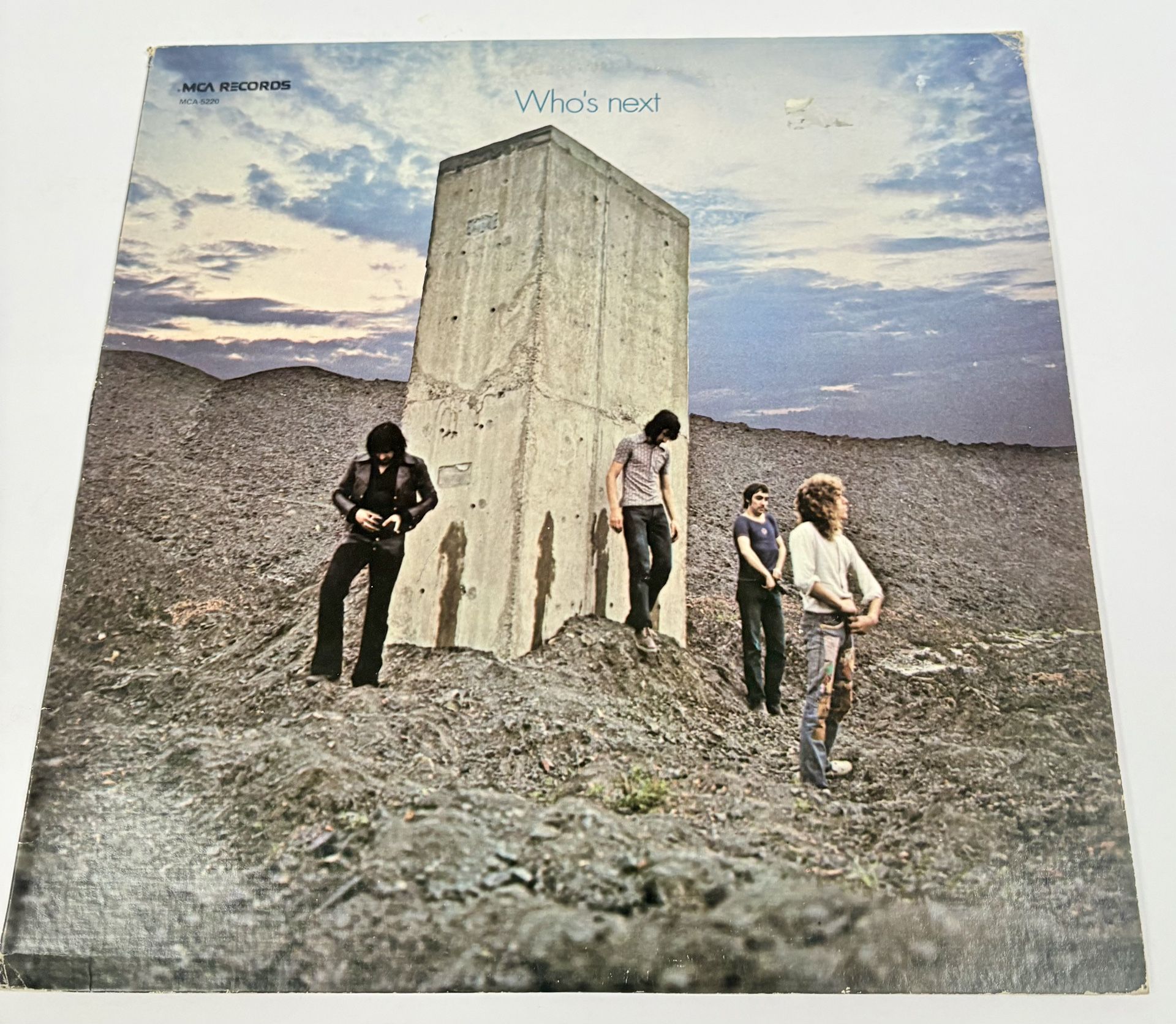 The Who Who’s Next 1980 Vinyl LP MCA-5220 VG+