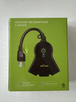 Outdoor WiFi Smart Plug 3 Outlets 