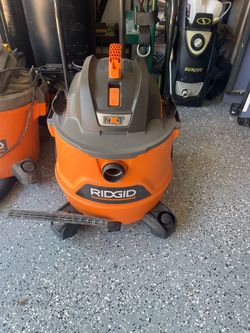 16 Gal. 7.0 Peak HP NXT Power Shop Vacuum HD1900 Wet Dry Vac with Cart, Fine Dust Filter, Pro Hose and Accessories