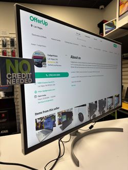 LG 32" 1440P LED IPS Monitor  | $0 Down!