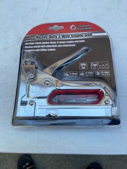 Heavy Duty 3 Way Staple Gun