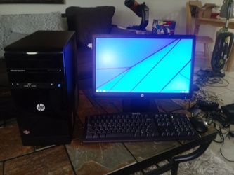 HP P2 Desktop Computer Package