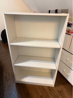 White Storage Shelf