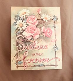 Souvenir cedar “Sister” box