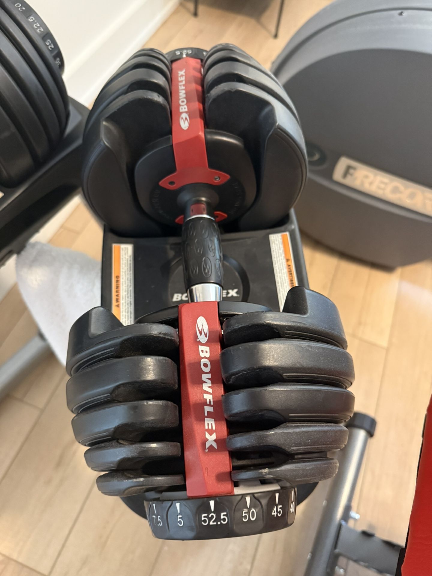 Adjustable Dumbbells Bowflex Selecttech 552