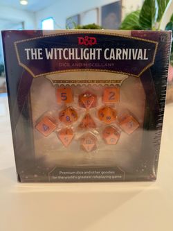 *New* D&D Witchlight Carnival Dice Set