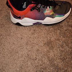 Nike pg multi color bb shoe