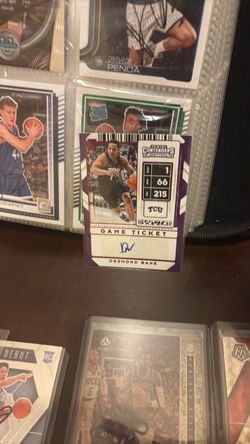 Desmond bane signed card