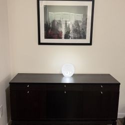 Black Sideboard/Storage Cabinet 