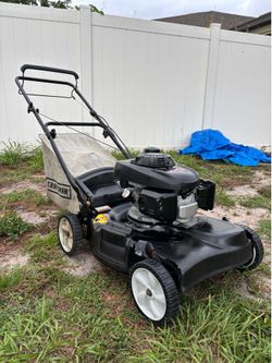 Honda Craftsman Self Propelled Mower With Bagger