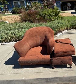 Free MCM armchair & ottoman