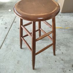Wooden Bar Stool