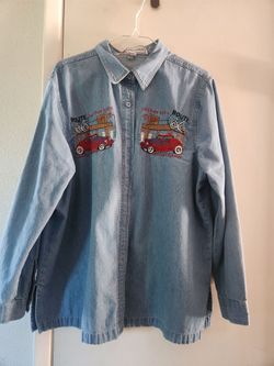 Longsleeve denim button down
