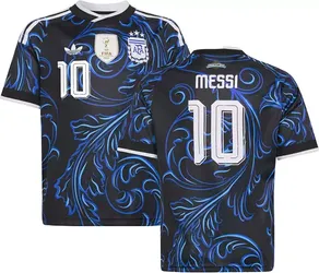 Messi world cup jersey