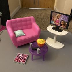 Barbie Living Room Play Set 