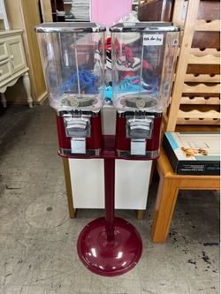 Double Head Gumball Machine