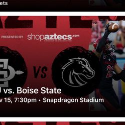 Sdsu Vs Boise State 11/15