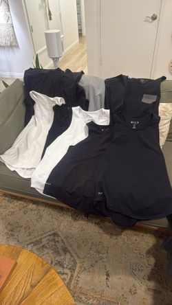 10 Bylt Tank Tops Large - Black White Grey