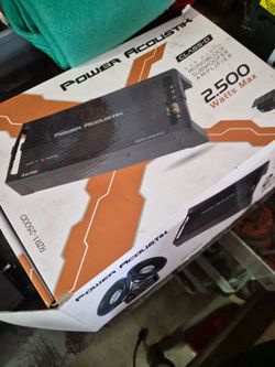 Power Acoustik RZR1-2500D Monoblock Car Amplifier