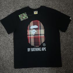 Bape Burberry Tee