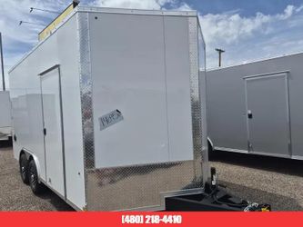 2026 Compass 16X8.5 Jasper Se Car Hauler, 10K Gvwr, Ramp Door, 6"" Additional Height