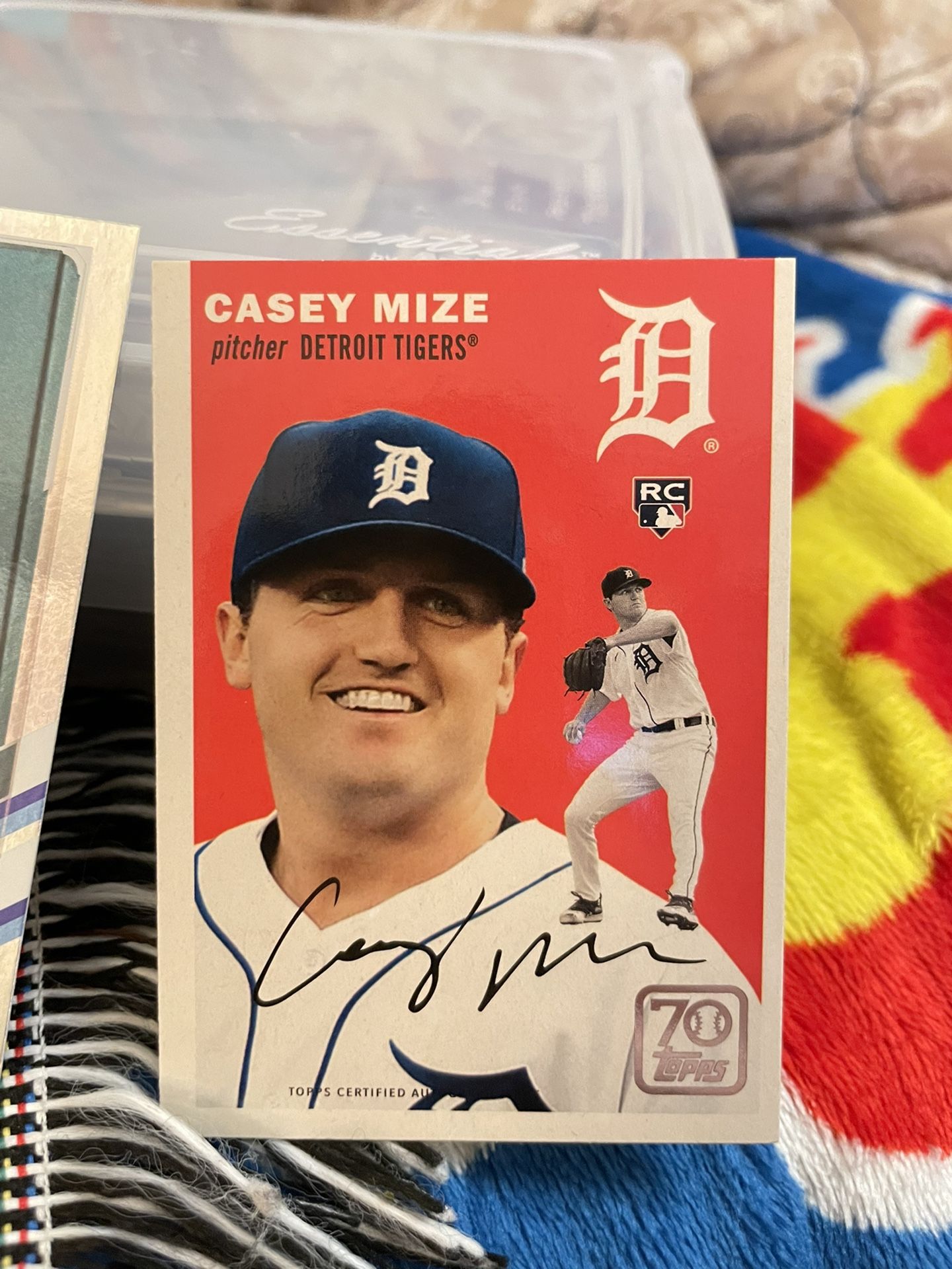 Casey mize rookie auto outlet