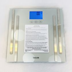 Bluetooth Body Fat Smart Scale w/ 400 lb Capacity and SmarTrack App (Silver)