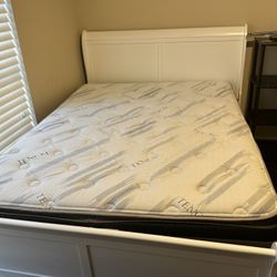 Bed Frame And Mattress 
