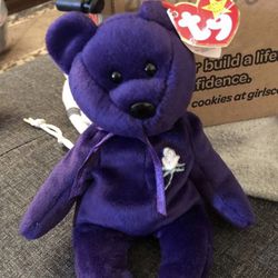 Collectors edition princess Diana beanie baby