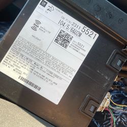 Gm 2013 - 2022 Xm Radio 