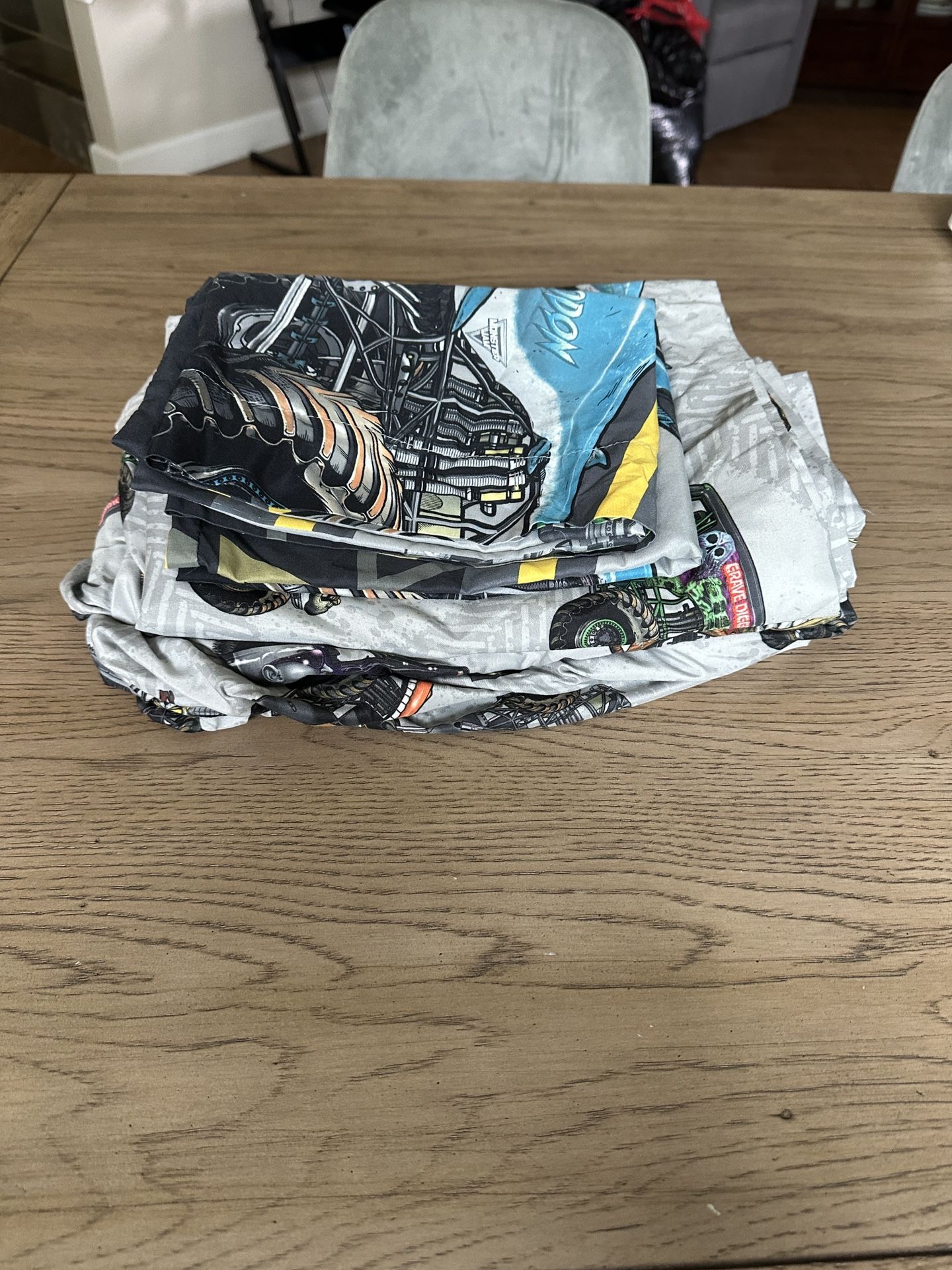 Monster Jam Kids Twin Sheet Set