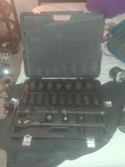 Quinn 3/4 in socket set 21 piece