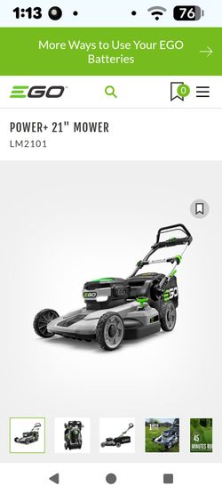 EGO Power+ 21" Lawnmower