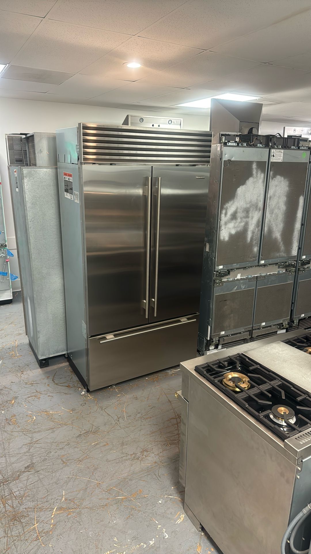 Sub-zero Refrigerator 42” Inch French Door Wolf Microwave Oven 30” Inch Monogram Gas Range 36” Inch Appliances Set
