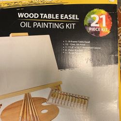 Wood Table Easel For Kids 