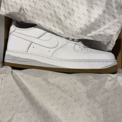 Nike Air Force 1 Gum Bottom - Size 12