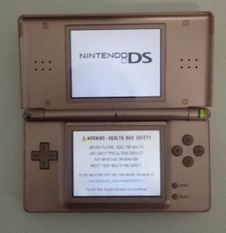 Nintendo Ds lite system