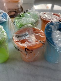 Tupperware Mexicano Vasitos Campana Para Bebé Cada Uno $5.50 200ml