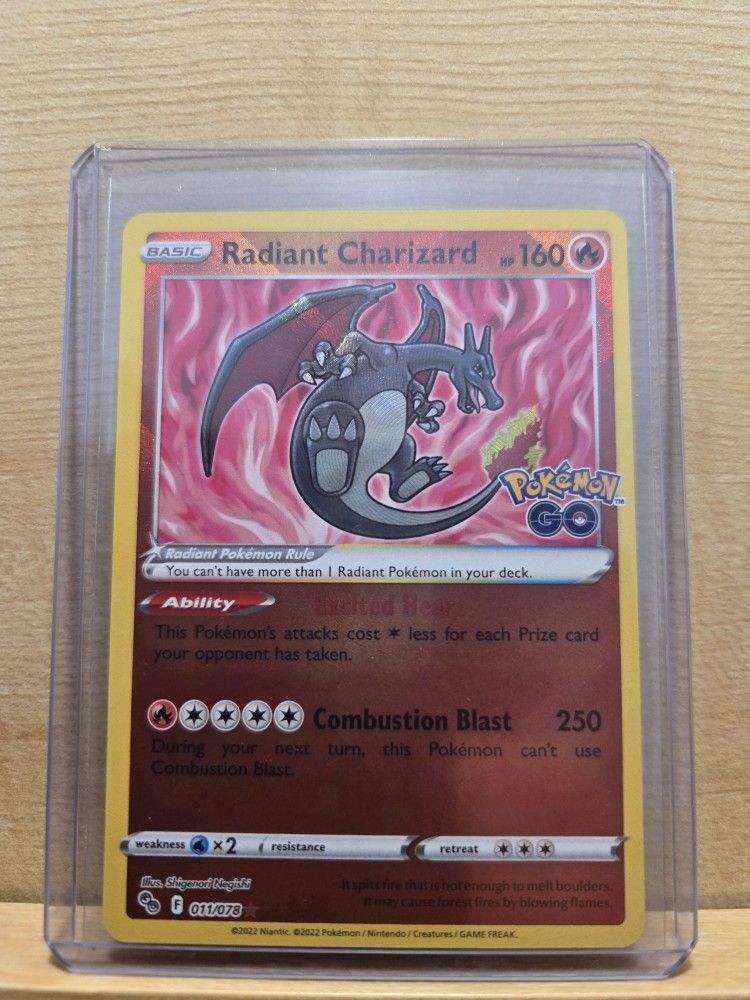Pokemon Radiant Charizard #011/078