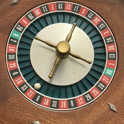 Acem Casino Roulette Table And Wheel